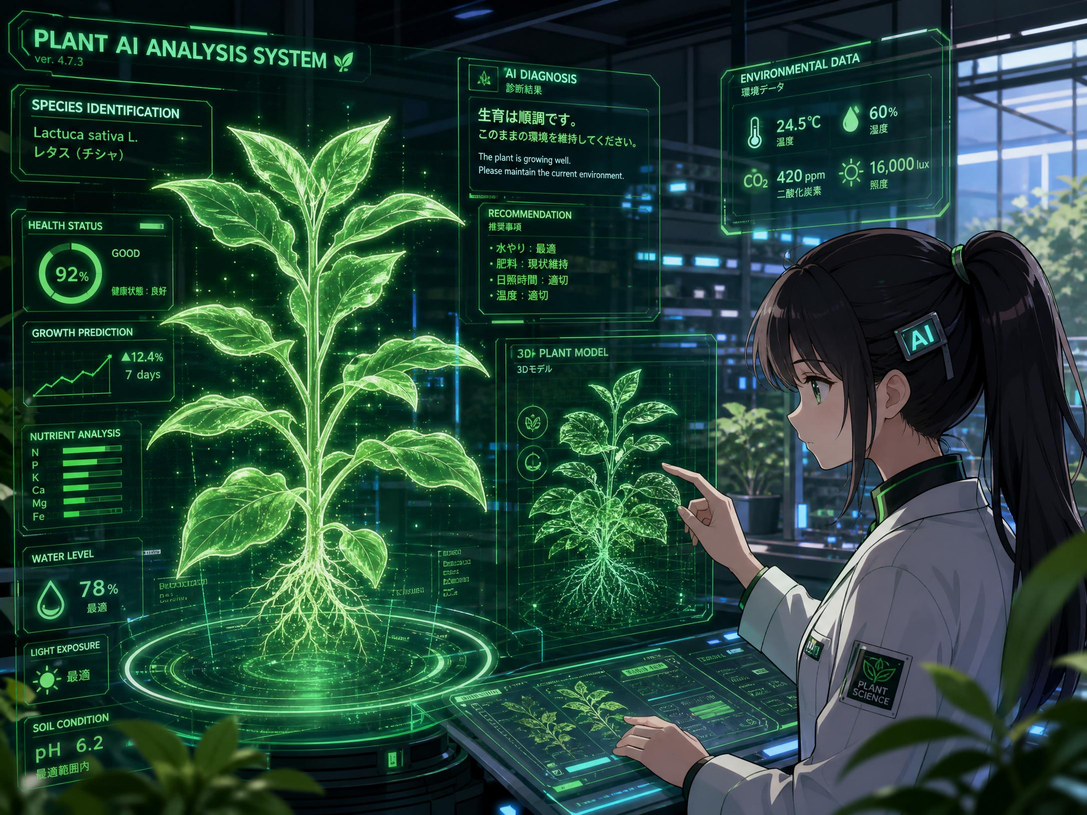 抖阴AI植物视频分析演示