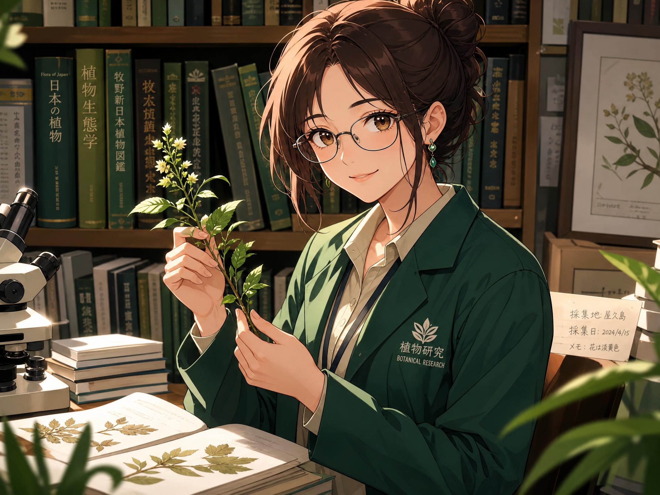 抖阴植物学专家林晓薇