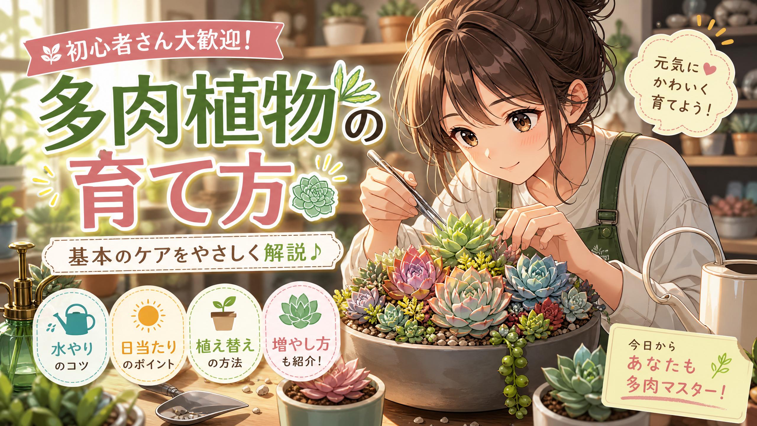 抖阴植物视频：多肉植物种植教程